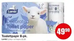 Spar Toalettpapir 8-pk, NOK 49.9 tilbud