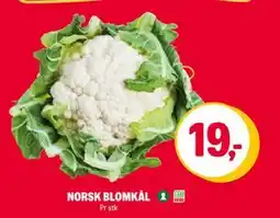 Coop Extra NORSK BLOMKÅL, NOK 19 tilbud