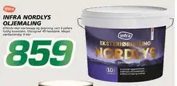 Coop Byggmix INFRA NORDLYS OLJEMALING, NOK 859 tilbud