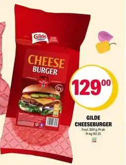 Coop Extra GILDE CHEESEBURGER, NOK 129 tilbud