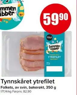 Spar Tynnskåret ytrefilet, NOK 59.9 tilbud