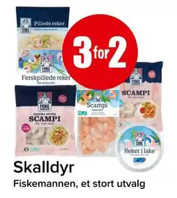 Spar Skalldyr tilbud
