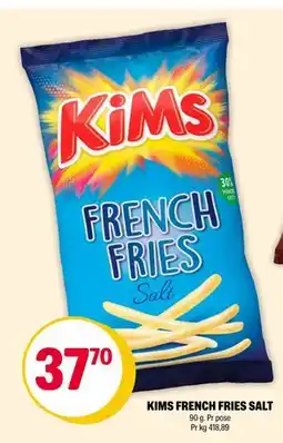 Coop Extra KIMS FRENCH FRIES SALT, NOK 37.7 tilbud