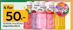 Gigaboks Mogu drikke 320 ml., NOK 50 tilbud