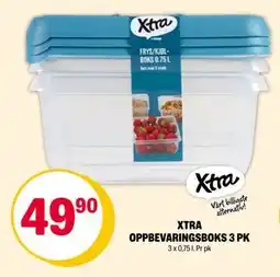 Coop Extra XTRA OPPBEVARINGSBOKS 3 PK, NOK 49.9 tilbud