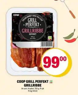 Coop Extra COOP GRILL PERFEKT GRILLRIBBE, NOK 99 tilbud