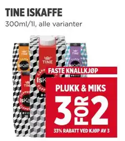 Meny TINE ISKAFFE tilbud