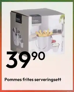 Gigaboks Pommes frites serveringsett, NOK 39.9 tilbud