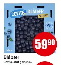 Spar Blåbær, NOK 59.9 tilbud