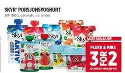 Meny SKYR PORSJONSYOGHURT tilbud