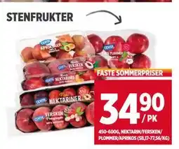 Meny STENFRUKTER, NOK 34.9 tilbud