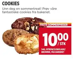 Meny COOKIES, NOK 10 tilbud