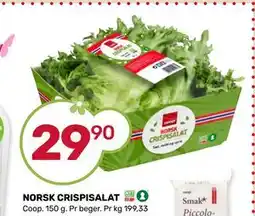 Matkroken NORSK CRISPISALAT, NOK 29.9 tilbud