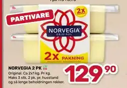 Matkroken NORVEGIA 2 PK, NOK 129.9 tilbud