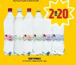 Coop Prix COOP SPRUDLE, NOK 20 tilbud