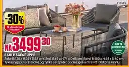 Europris BARI HAGEGRUPPE, NOK 3499.3 tilbud