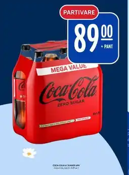 Rema 1000 COCA-COLA U/ SUKKER 6PK, NOK 89 tilbud