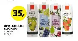 Bunnpris UTVALGTE JUICE ELDORADO, NOK 35 tilbud