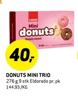 Bunnpris DONUTS MINI TRIO, NOK 40 tilbud