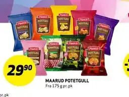 Bunnpris Maarud Potetgull, NOK 29.9 tilbud
