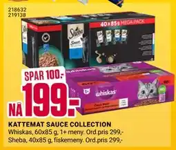 Europris KATTEMAT SAUCE COLLECTION, NOK 199 tilbud