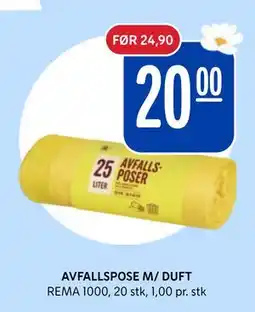 Rema 1000 AVFALLSPOSE M/ DUFT, NOK 20 tilbud