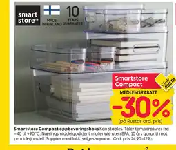 Rusta Smartstore Compact oppbevaringsboks tilbud