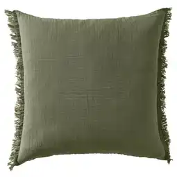 IKEA Vallkrassing Putetrekk, grågrønn, 50x50 cm tilbud