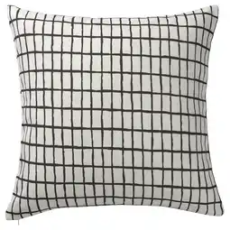 IKEA MÄsterrot Putetrekk, hvit/svart, 50x50 cm tilbud