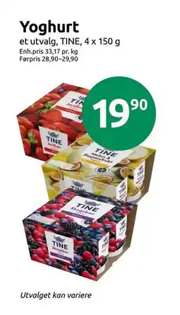 Joker Yoghurt, NOK 19.9 tilbud