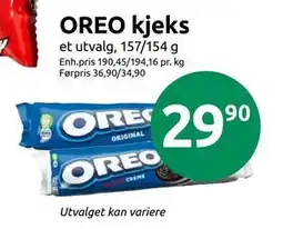 Joker OREO kjeks, NOK 29.9 tilbud