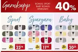 Sparkjøp BOMULL SPORT BABY BOMULL SPARGARN tilbud