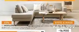 Skeidar Hedda hjørnesofa, NOK 14.999 tilbud