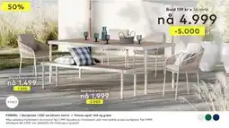 Skeidar Alba spisestol, NOK 1499 tilbud