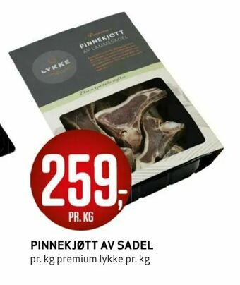 Bunnpris Pinnekjøtt av sadel tilbud