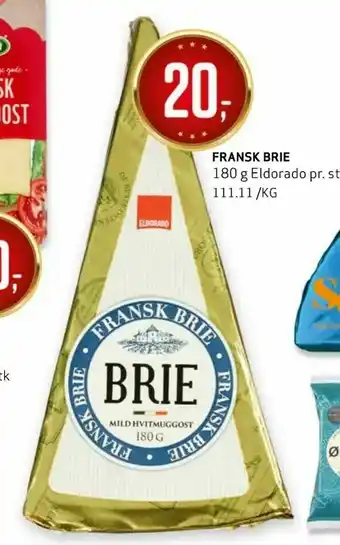 Bunnpris Fransk Brie tilbud