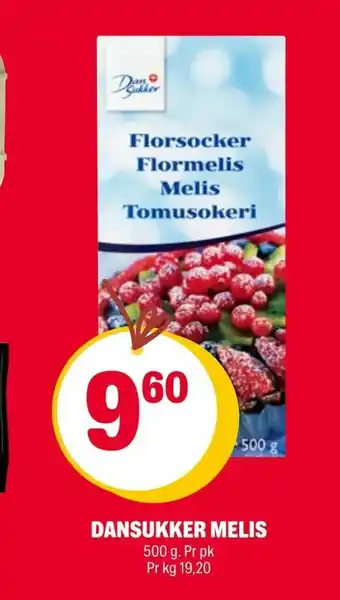 Coop Extra Dansukker melis tilbud