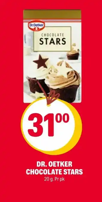 Dr. oetker chocolate stars