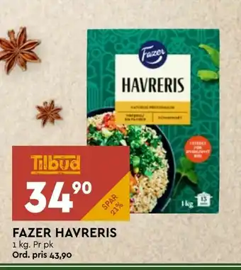 Coop Mega Fazer havreris tilbud