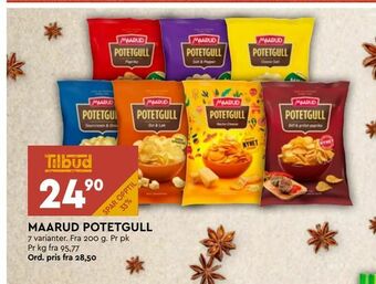 Coop Mega Maarud potetgull tilbud