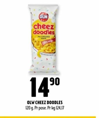 Coop Prix Olw cheez doodles tilbud