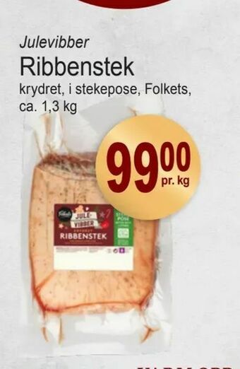 Joker Ribbenstek tilbud