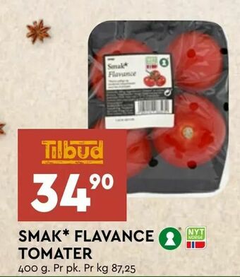 Coop Mega Smak* flavance tomater tilbud