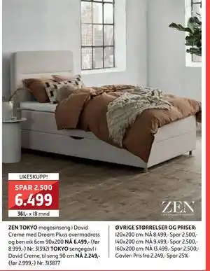 Bohus ZEN TOKYO magasinseng tilbud