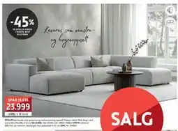 Bohus OTELLO hjørnesofa, NOK 23999 tilbud
