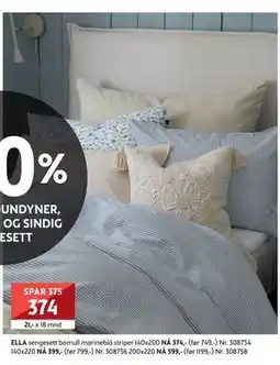 Bohus ELLA sengesett tilbud