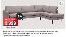 Bohus CELIN hjørnesofa, NOK 9999 tilbud