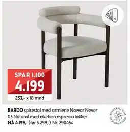 Bohus BARDO, NOK 4199 tilbud