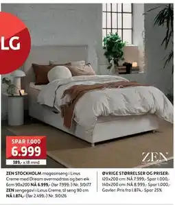 Bohus ZEN STOCKHOLM magasinseng tilbud