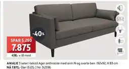 Bohus AMALIE 3 seter, NOK 7875 tilbud